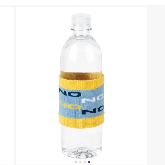 NWT Blue & Yellow 'Ha Ha No' Sipper Sleeve - Set of Two - Picture 3 of 4